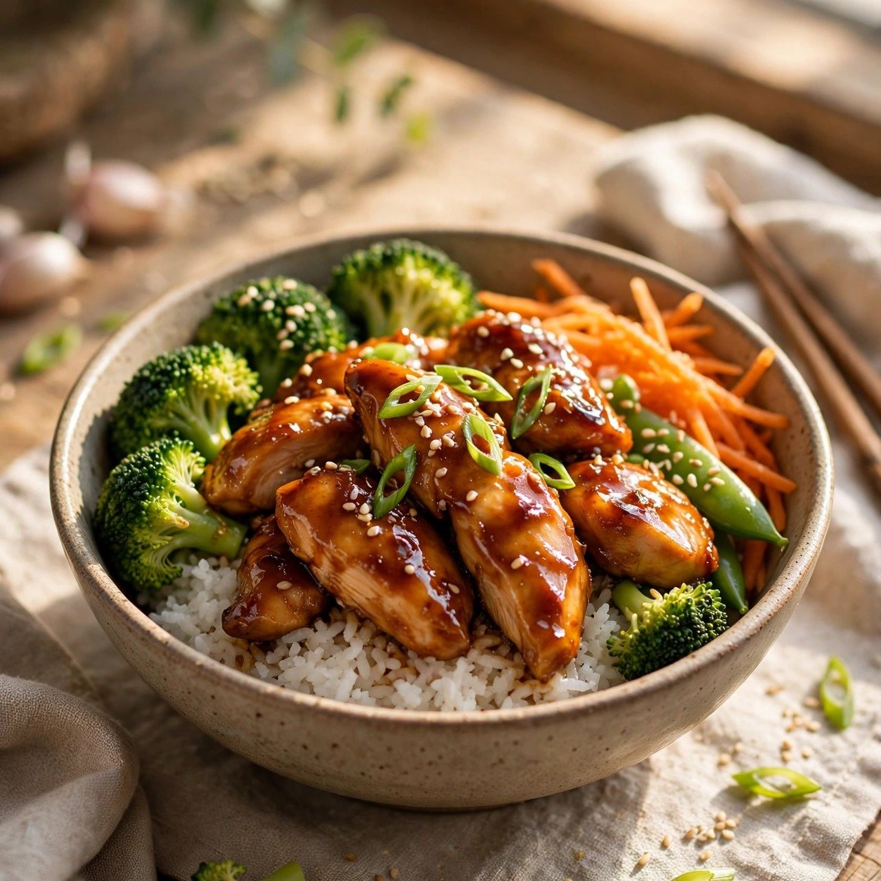 Teriyaki Chicken Bowls